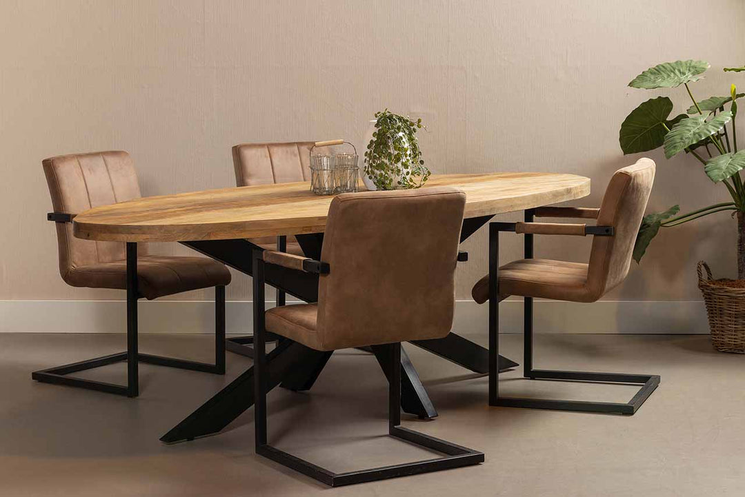 MESA MANGO OVAL 160